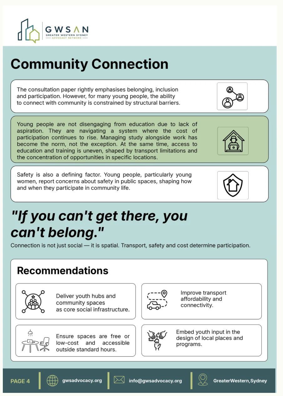 Page 4: Community Connection
