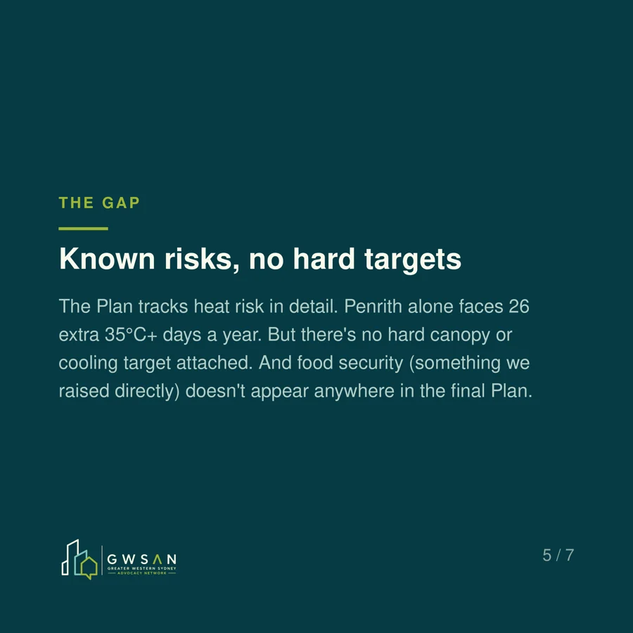 Slide 5: Known risks, no hard targets